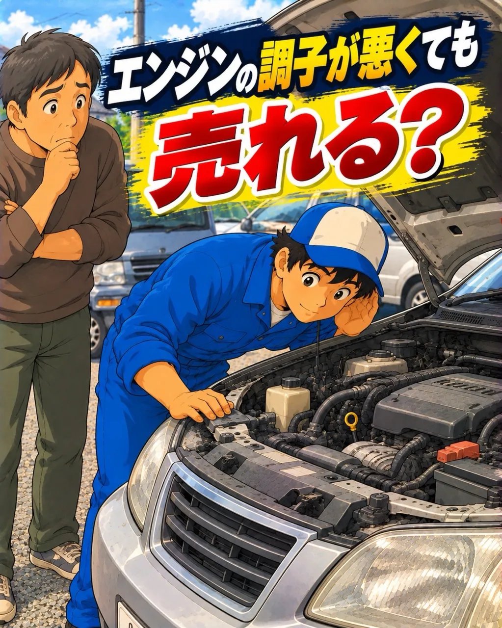 車から異音がする時は売るべき?音の種類別の原因と買取のポイン...